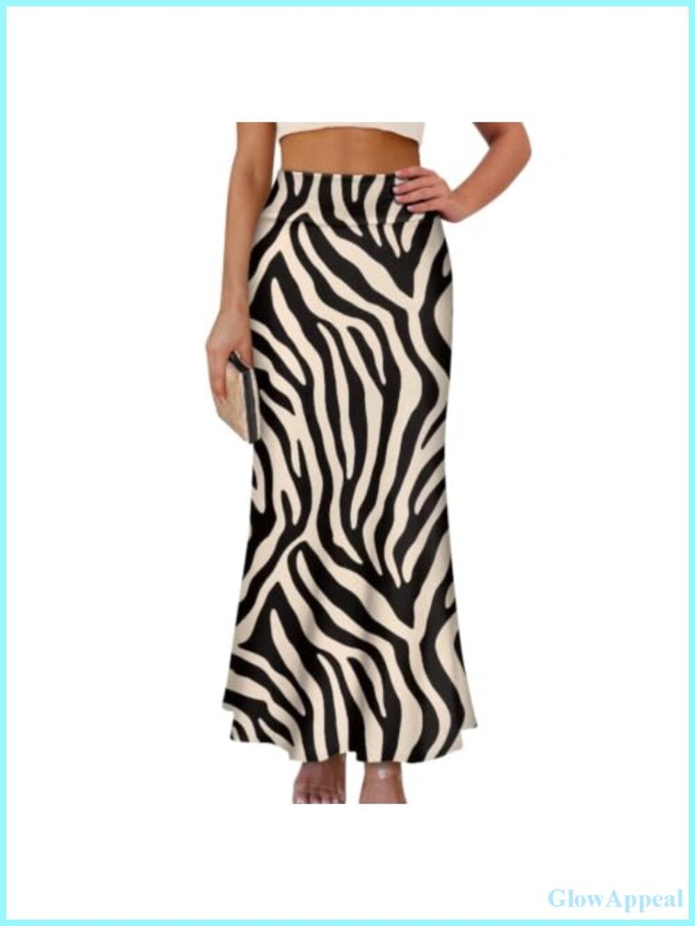 High Waisted Maxi Skirt Fishtail A-Line Flared Women's Casual Pencil Skirt